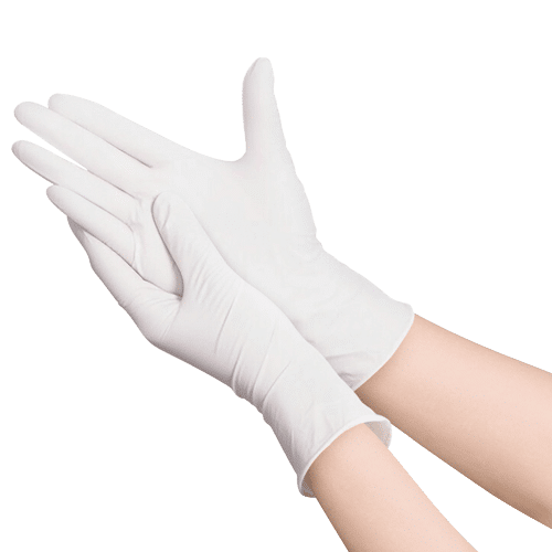 Medical gloves – White