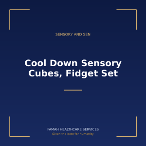 Cool Down Sensory Cubes, Fidget Set from Famah Healthcare Services