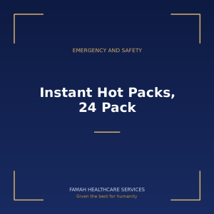 Instant Hot Packs, 24 Pack from Famah Healthcare Services