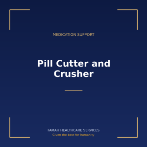 Pill Cutter and Crusher from Famah Healthcare Services