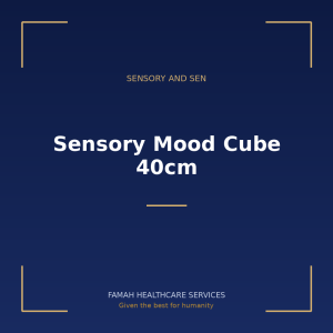 Sensory Mood Cube 40cm from Famah Healthcare Services