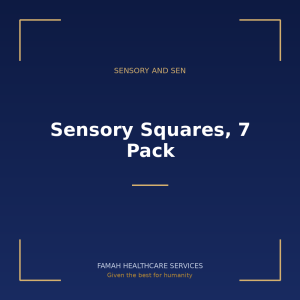 Sensory Squares, 7 Pack from Famah Healthcare Services